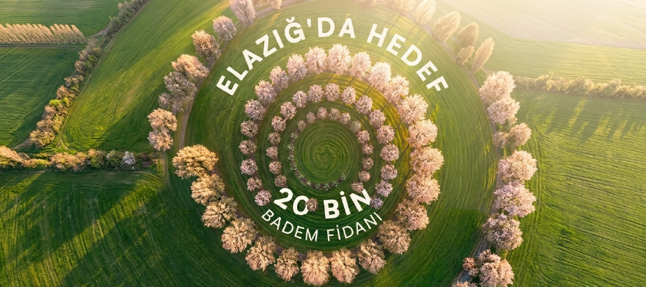 Elazığ’da Hedef 20 Bin Badem Fidanı Bağışı