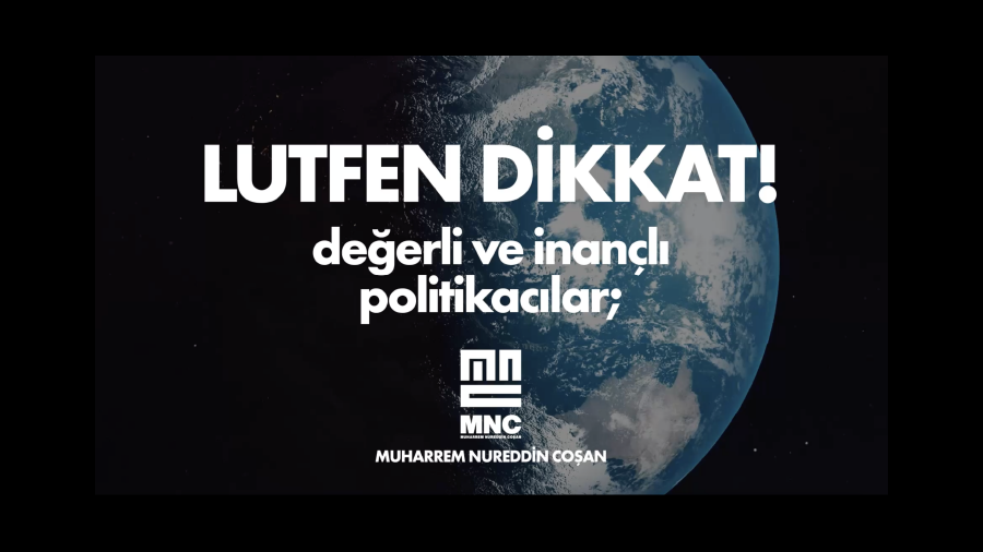 LUTFEN DİKKAT!