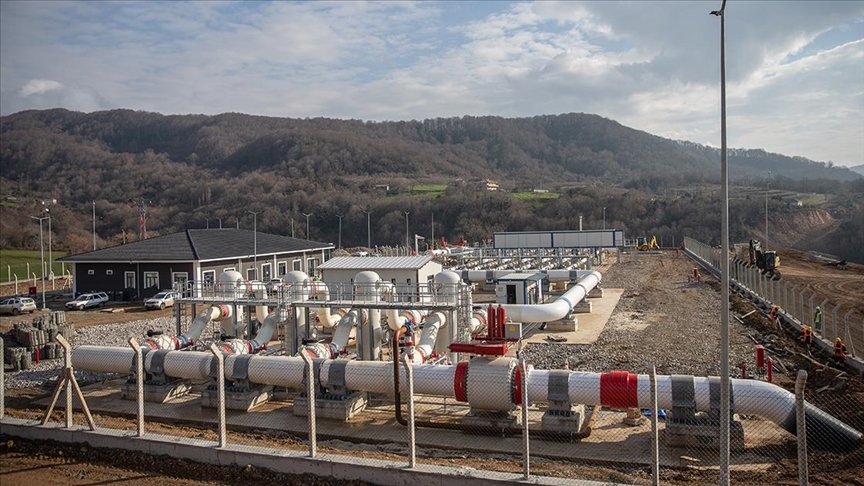 Karadeniz gazında karadaki çalışmalar sürüyor