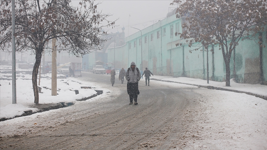 Afganistan'da dondurucu soğuklar