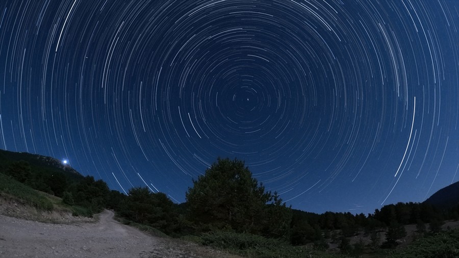 Meteor yağmuru böyle görüntülendi