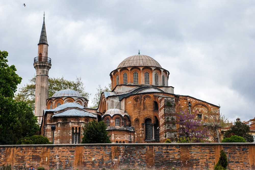 Kariye Camii'nde açılış öncesi son hazırlıklar
